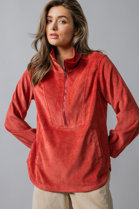 Half Zip Top