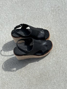 Corky's Black Wedges-How Cute is That? Boutique