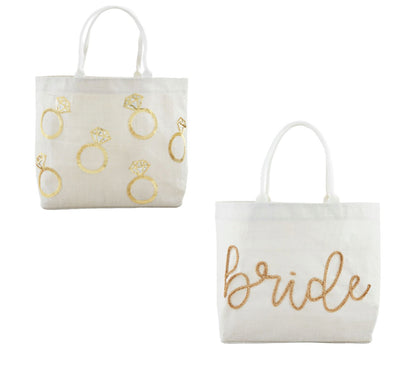 Bride Sparkle Totes