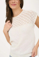 Eyelet Sweater Top-How Cute is That? Boutique