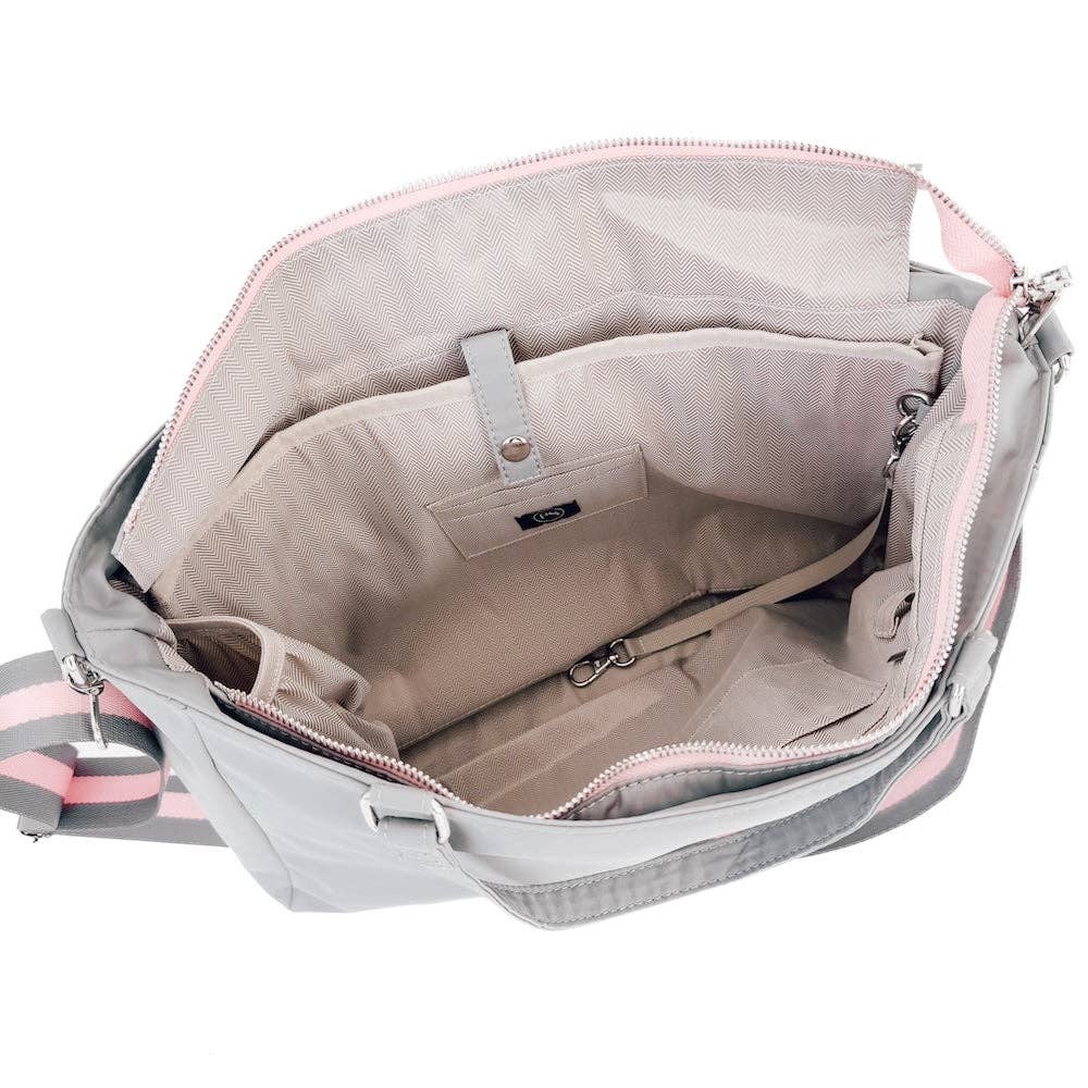 Nina Nylon Organizer Tote Bag-How Cute is That? Boutique