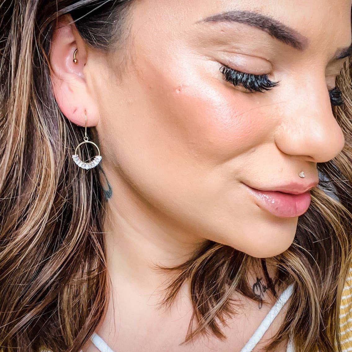 Sincerely Yours Earrings-How Cute is That? Boutique