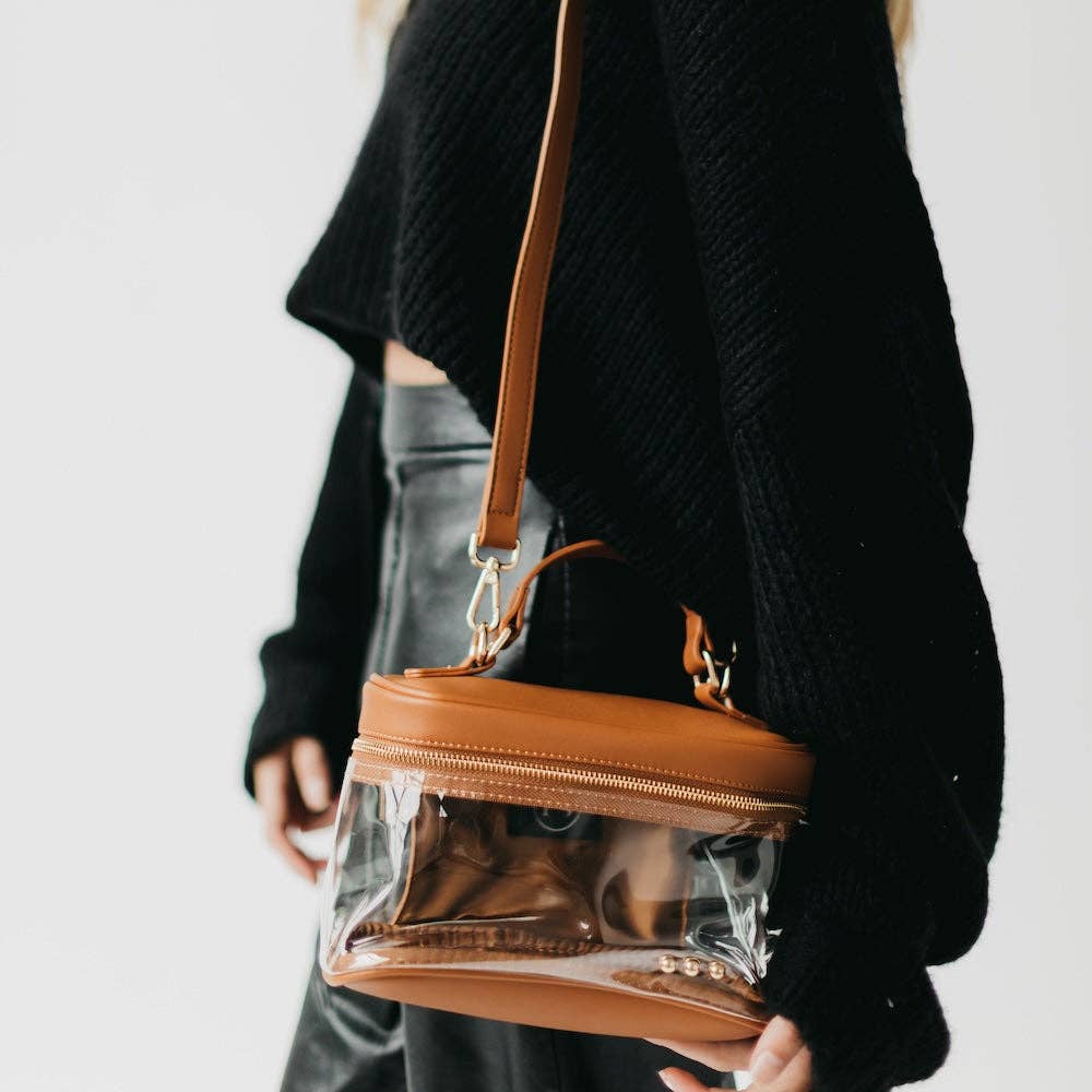 Carissa Clear Crossbody-How Cute is That? Boutique