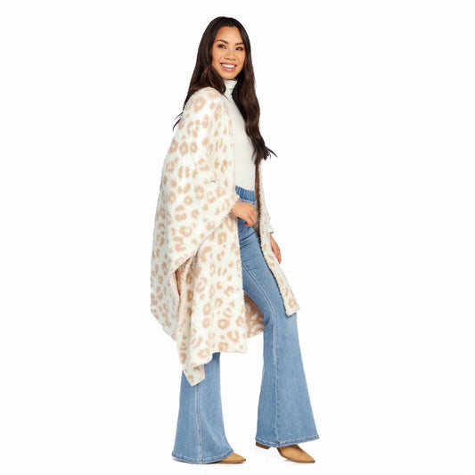 DAWN PONCHO TAUPE