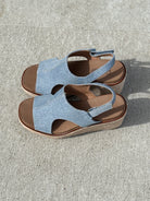 Corky's Denim Blue Wedges-How Cute is That? Boutique