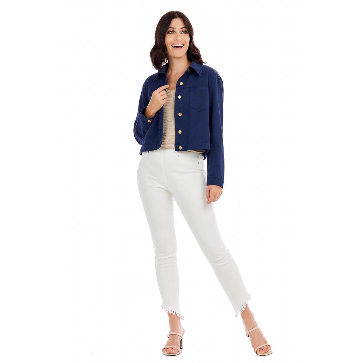Navy Kendrick Jacket-How Cute is That? Boutique