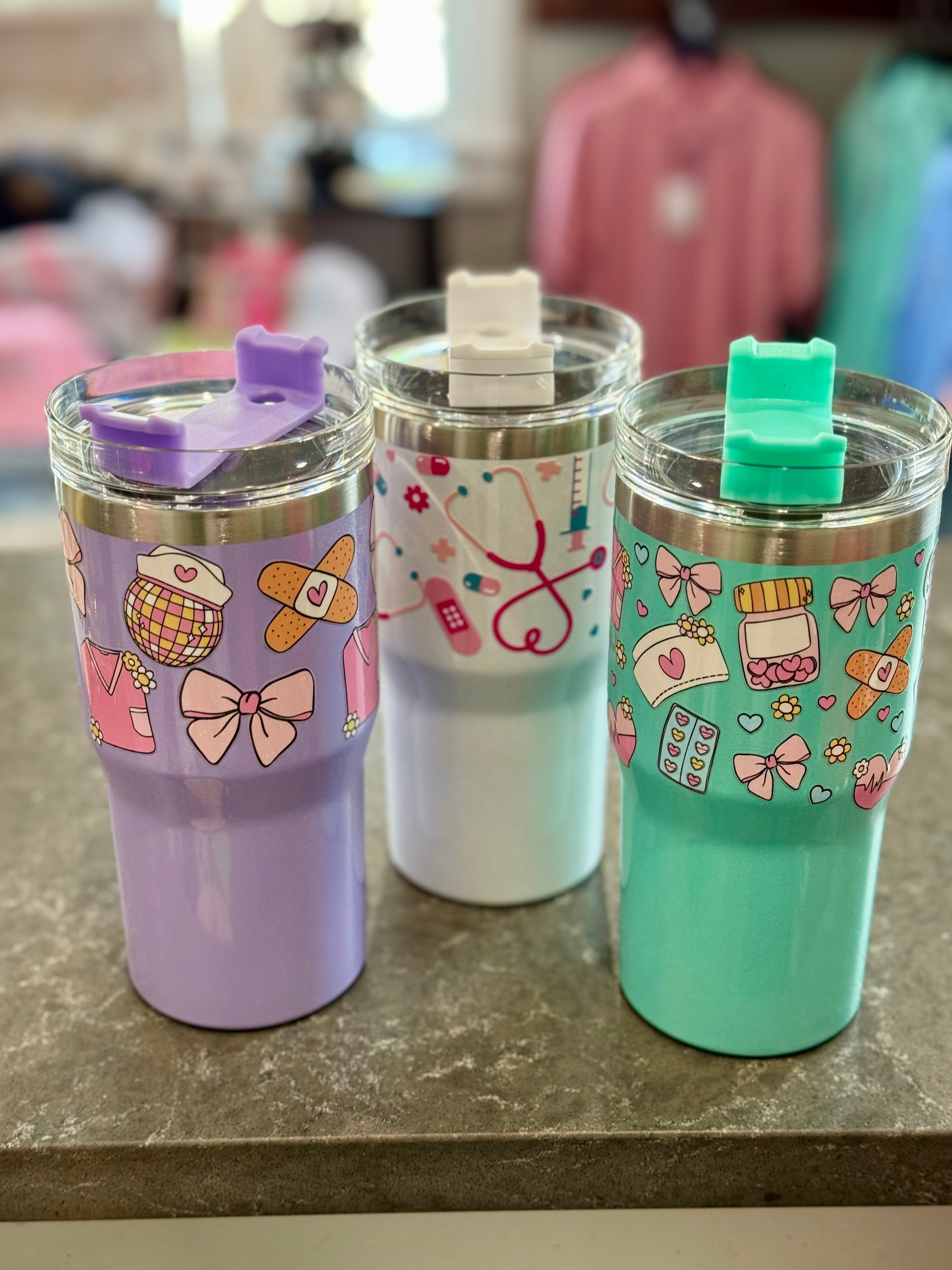 Nurse Tumbler 20oz-How Cute is That? Boutique