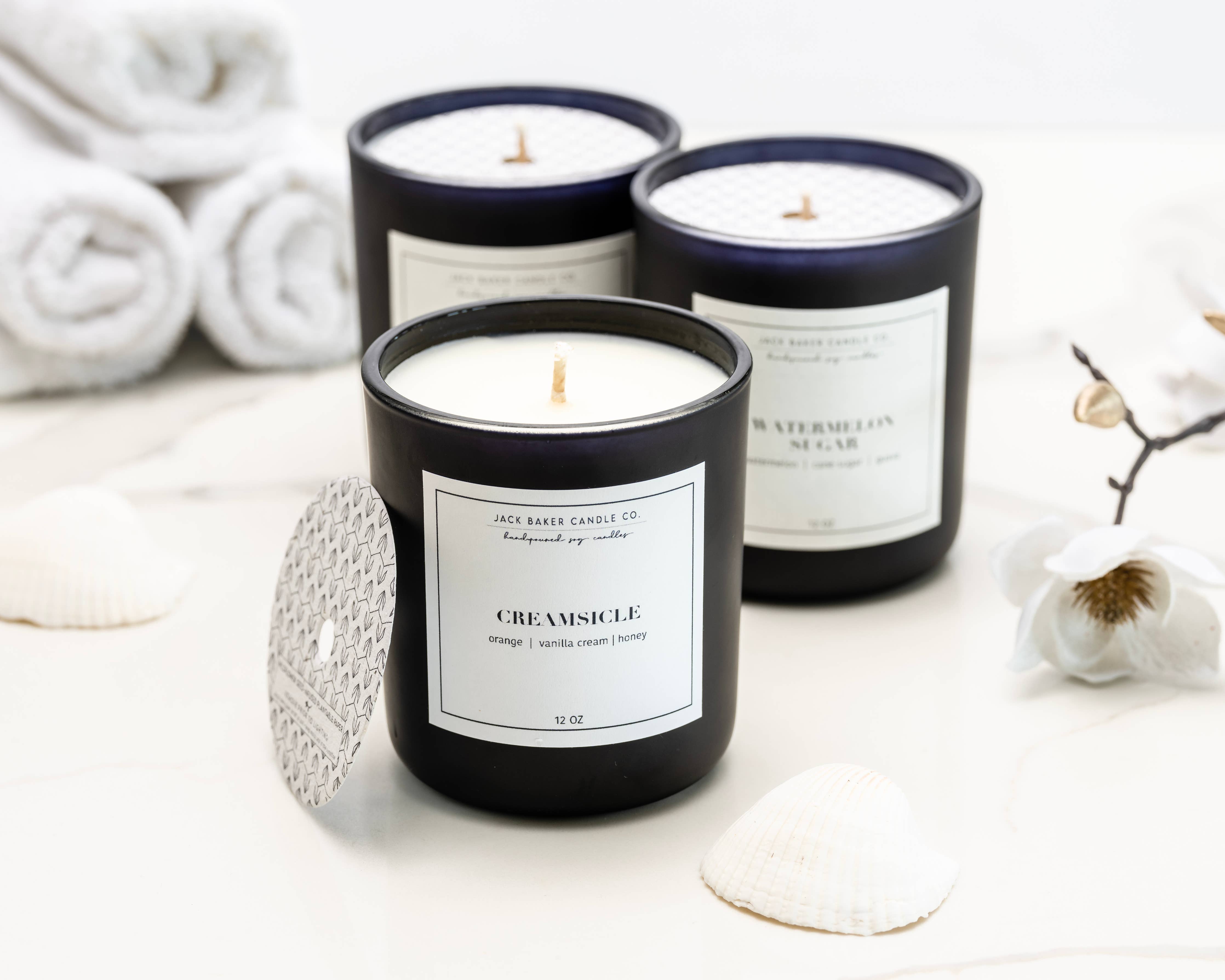 Black Label Collection - Hey Pumpkin 12 oz Jar Candle-How Cute is That? Boutique