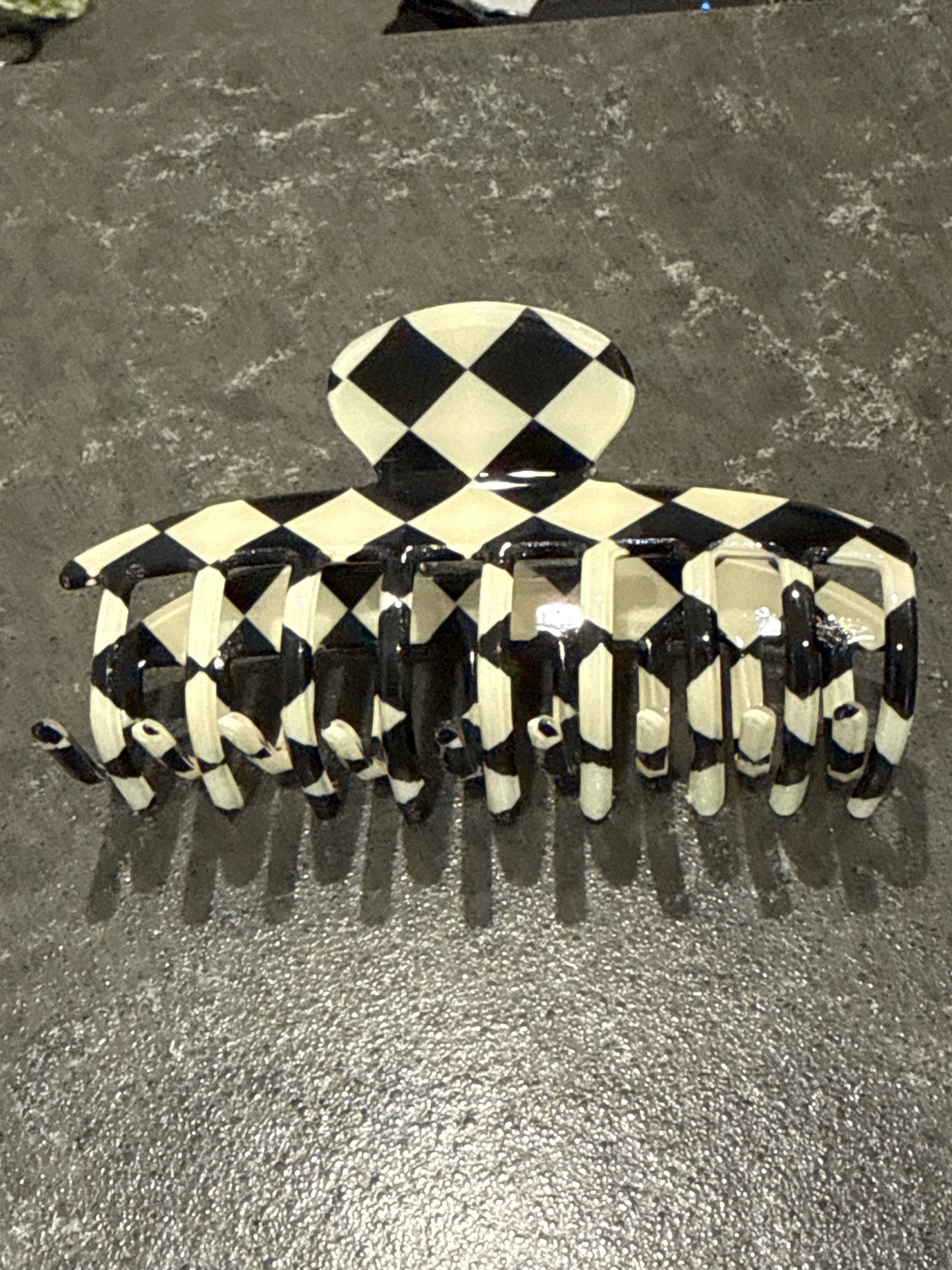 Black Diamonds Hair Claw