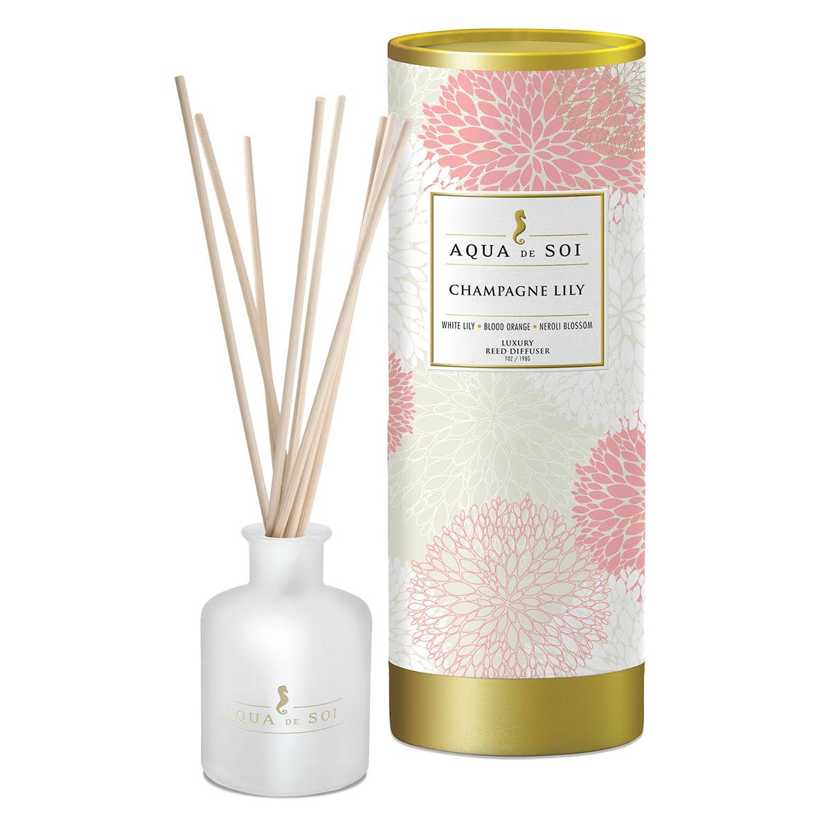 Champagne Lily 7oz Luxe Reed Diffuser-How Cute is That? Boutique