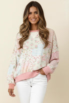 Floral Patchwork Top-How Cute is That? Boutique