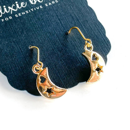 The Moon Reflects Your Heart Earrings