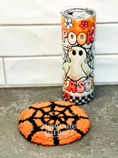 HALLOWEEN MUG RUG COASTERS