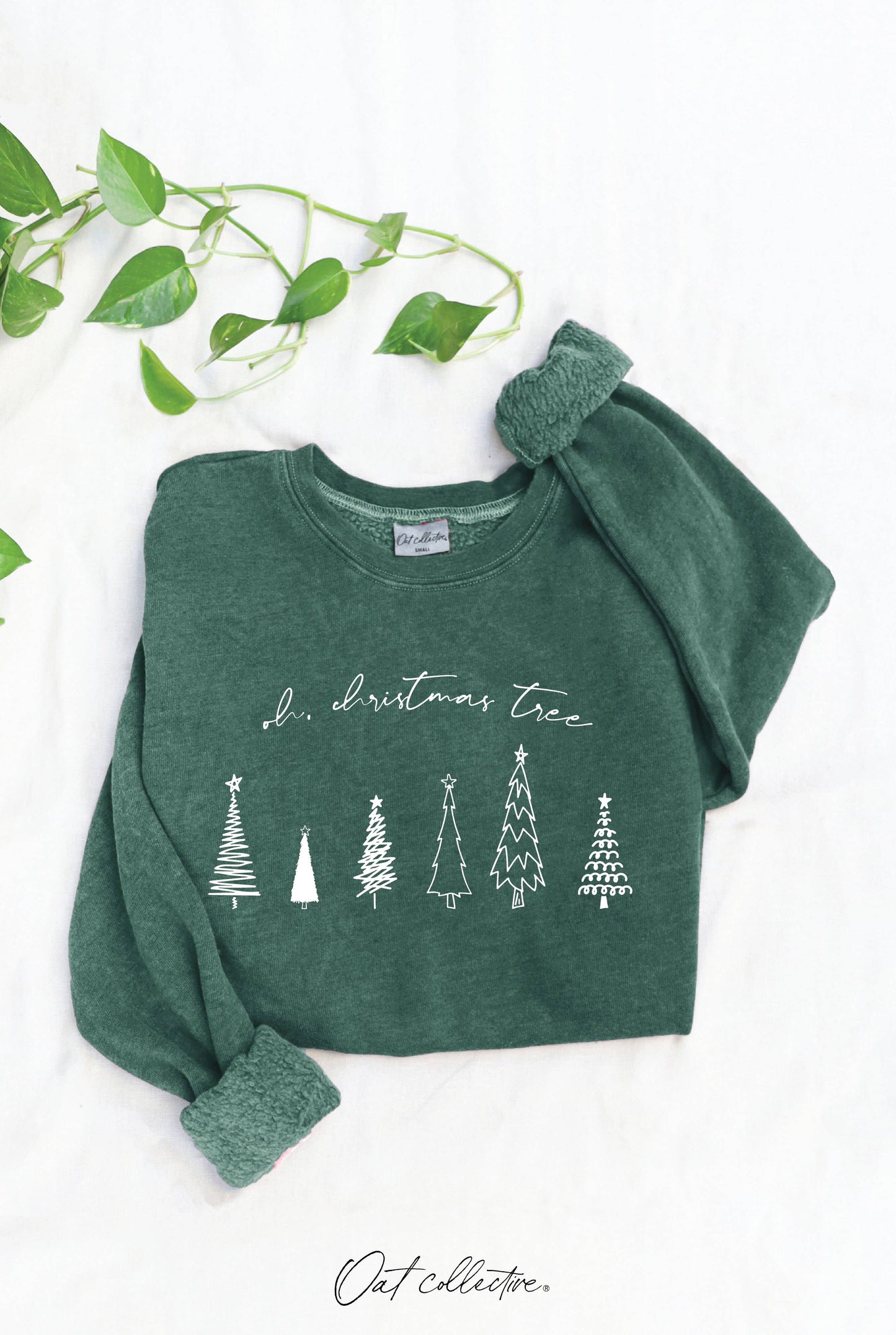 OH CHRISTMAS TREE  Mineral Graphic Sweatshirt