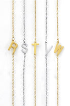 Initial Necklace (Waterproof)-How Cute is That? Boutique