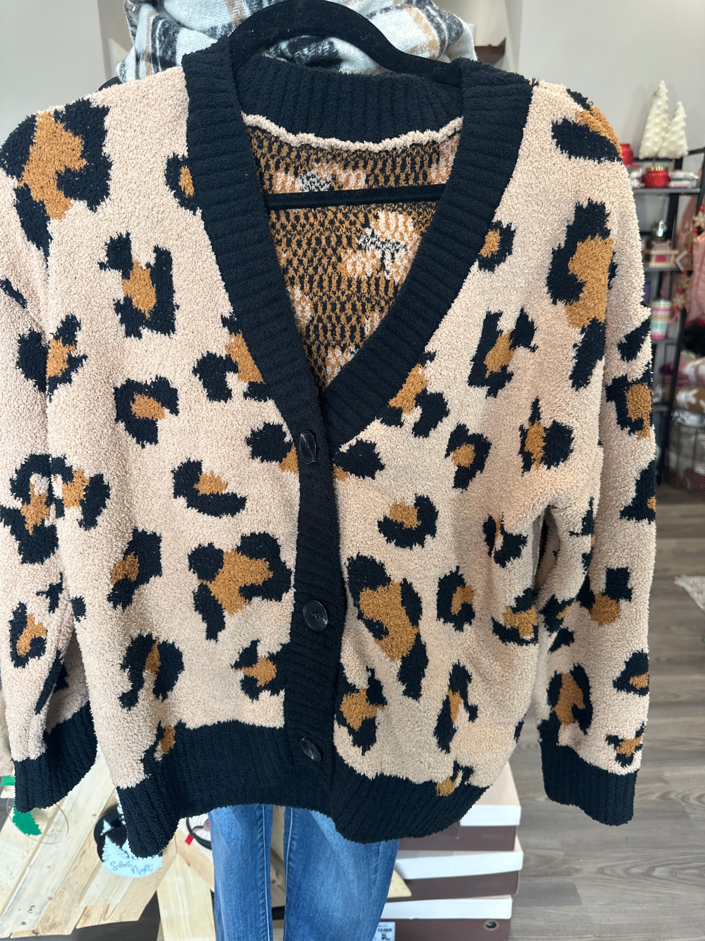 Leopard Cardigan