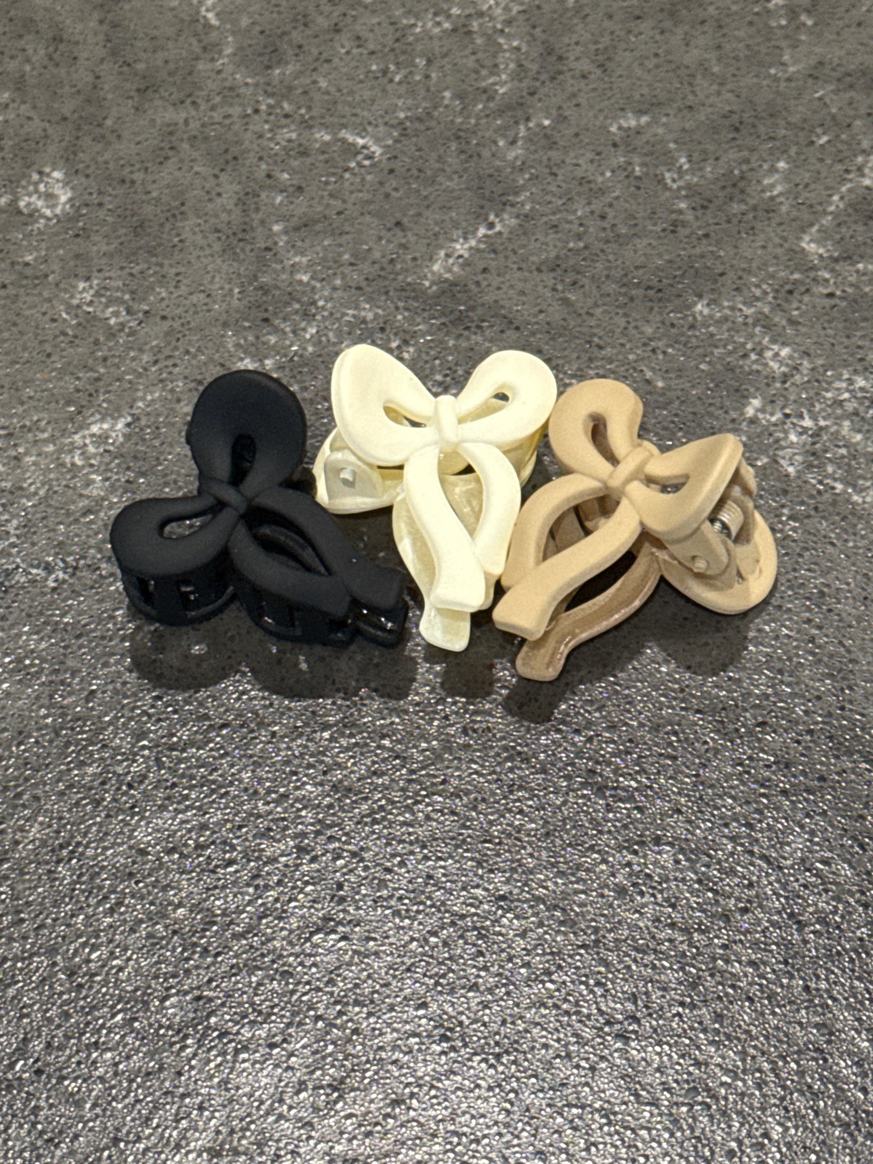 Mini Bow Claw Clip SET-How Cute is That? Boutique