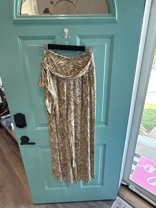 LONG Zebra FLOWY PANTS