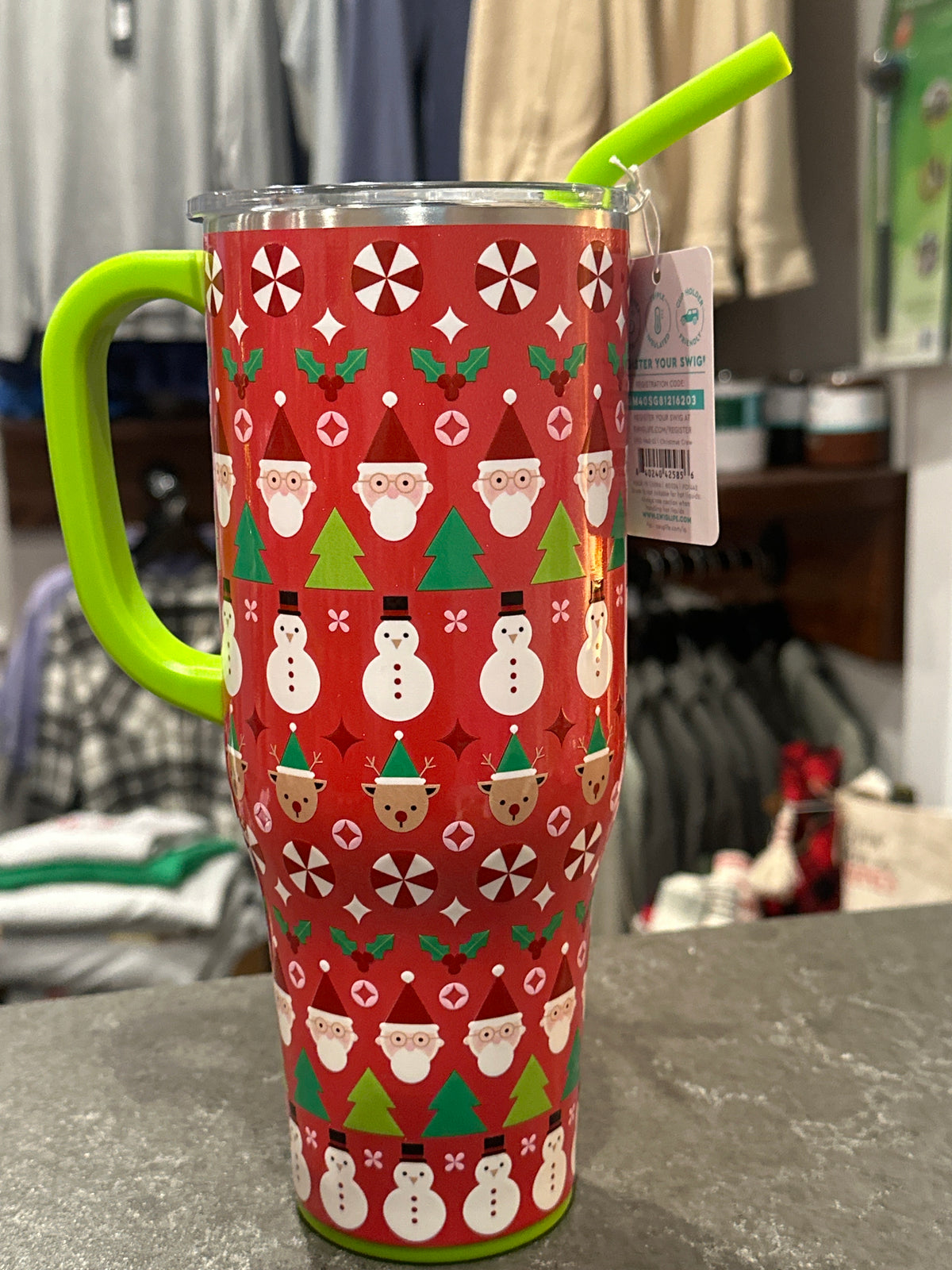 Christmas Crew 40oz tumbler-How Cute is That? Boutique