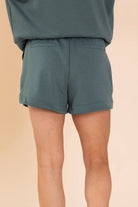 SCUBA SHORT SLEEVE SHIRT WITH MATCHING SHORTS SET in Ash Jade-How Cute is That? Boutique