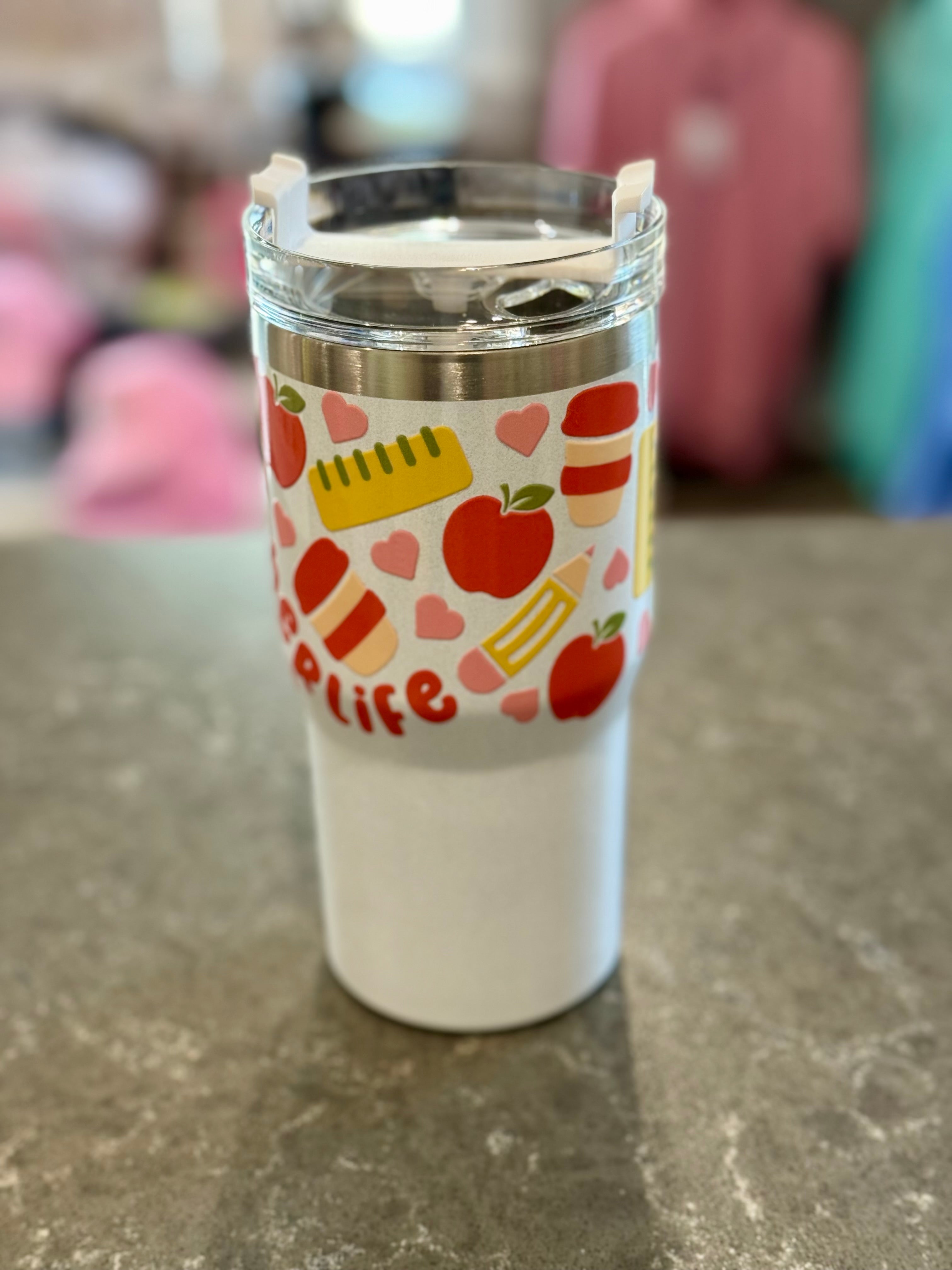 Teacher Tumbler 20oz-How Cute is That? Boutique