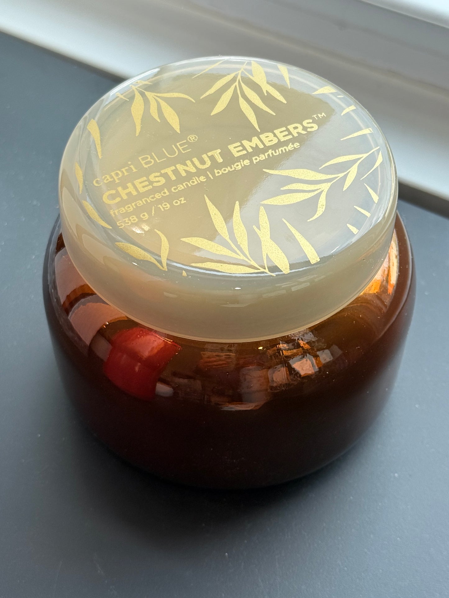 Chestnut Embers Autumn Glow Signature Candle 19oz