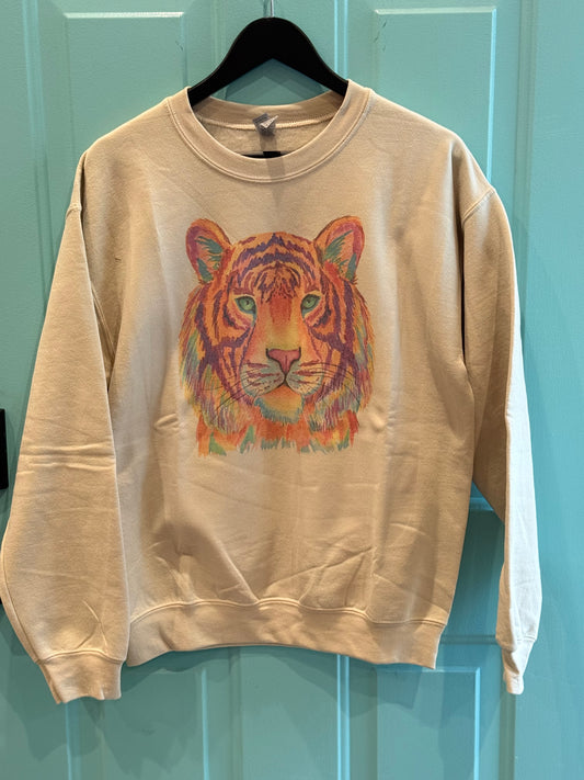 Watercolor Bengals Sweatshirt