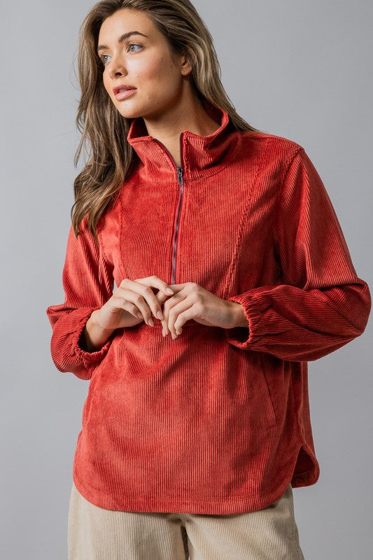 Half Zip Top