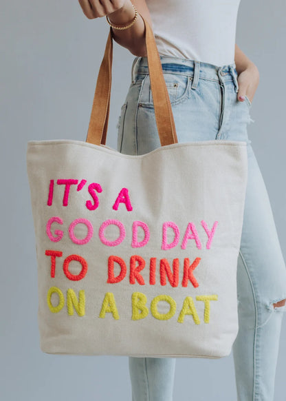 It’s a good day to drink on a boat bag