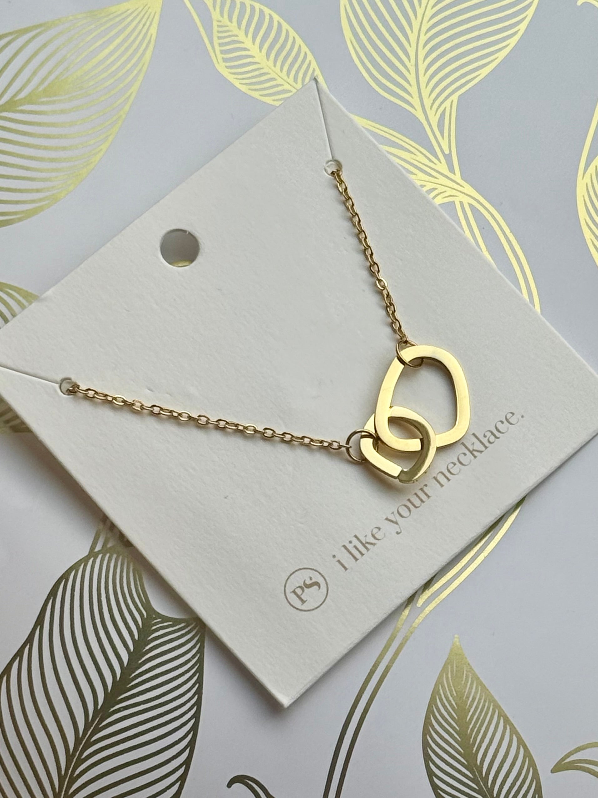 Joining Circles Necklace-waterproof-How Cute is That? Boutique