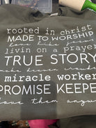 Rooted in Christ sweatshirt-How Cute is That? Boutique