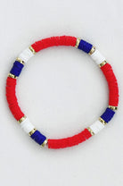 Americana Patriotic Sead Bracelet-How Cute is That? Boutique