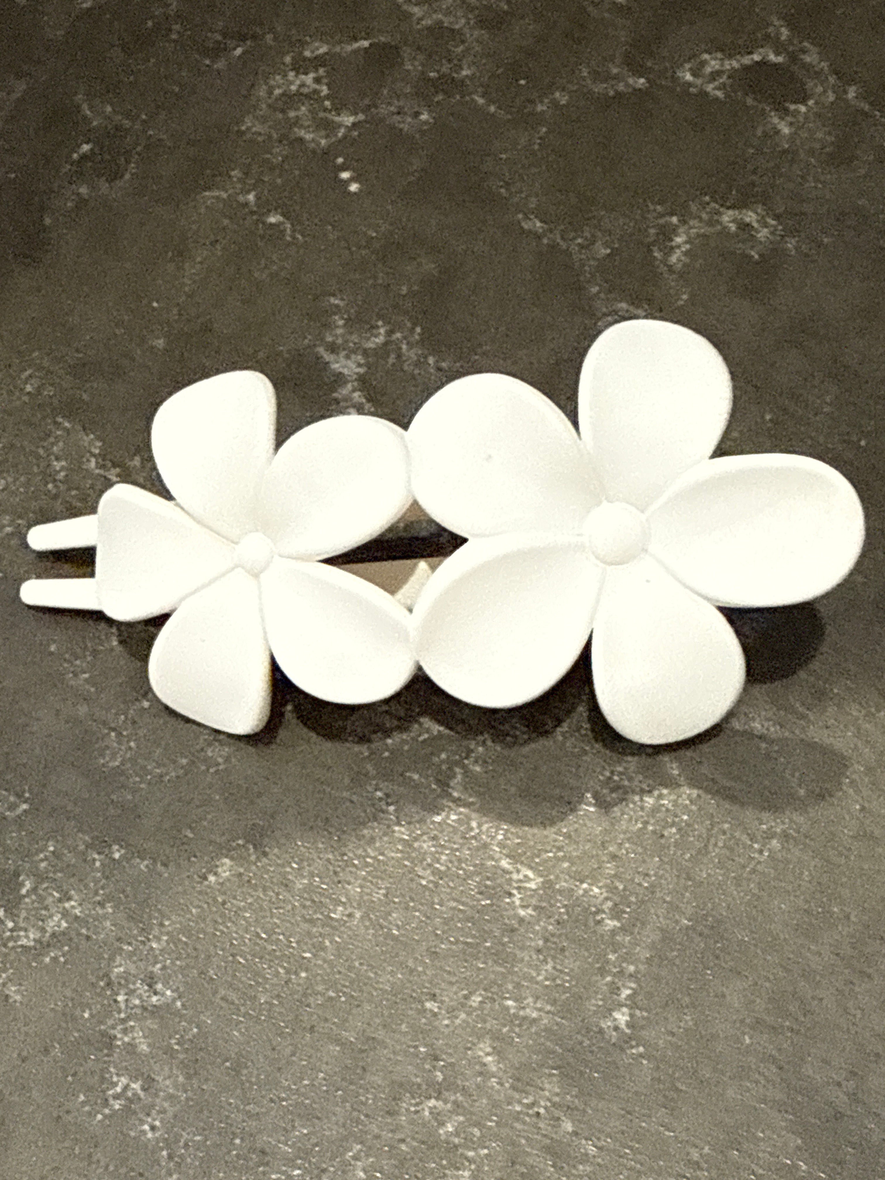 Flower Flat Hair Claw-How Cute is That? Boutique