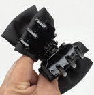 Fabric Bow Hair Claw- small-How Cute is That? Boutique