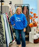 Blue Devil Sweatshirt (script)-How Cute is That? Boutique
