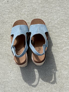 Corky's Denim Blue Wedges-How Cute is That? Boutique
