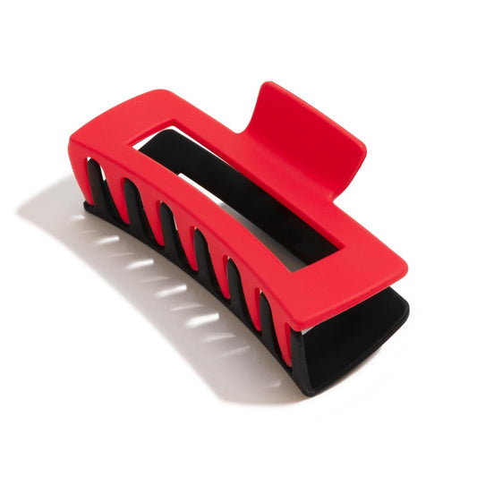 Black and Red Hair Claw Clip