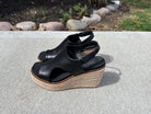 Corky's Black Wedges-How Cute is That? Boutique