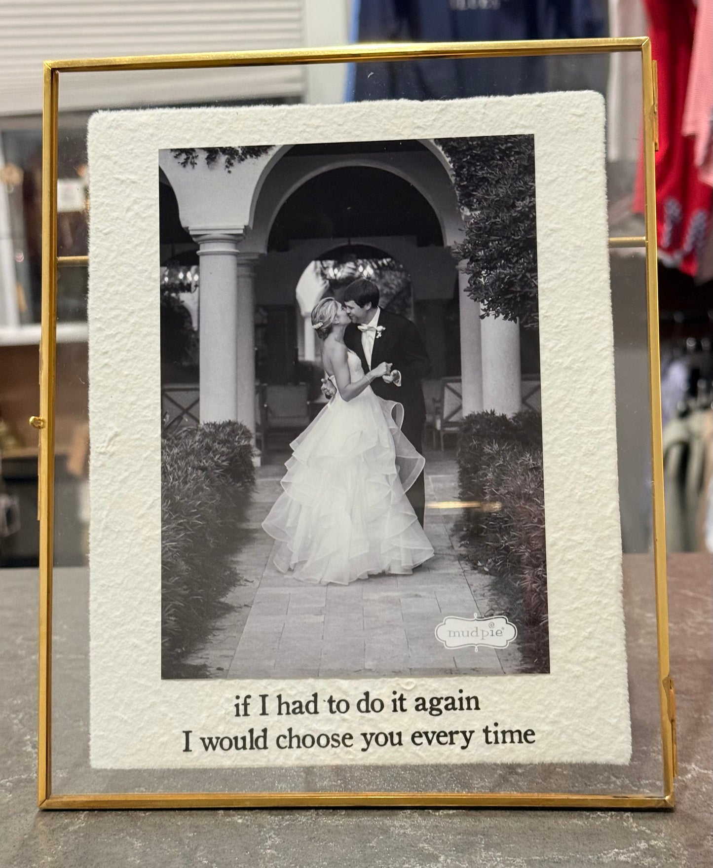 I would choose you picture frame