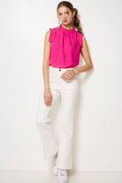 Soft washed High Waisted Wide Flare Pants-How Cute is That? Boutique