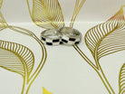 Black & White Checkered Small Hoops-How Cute is That? Boutique