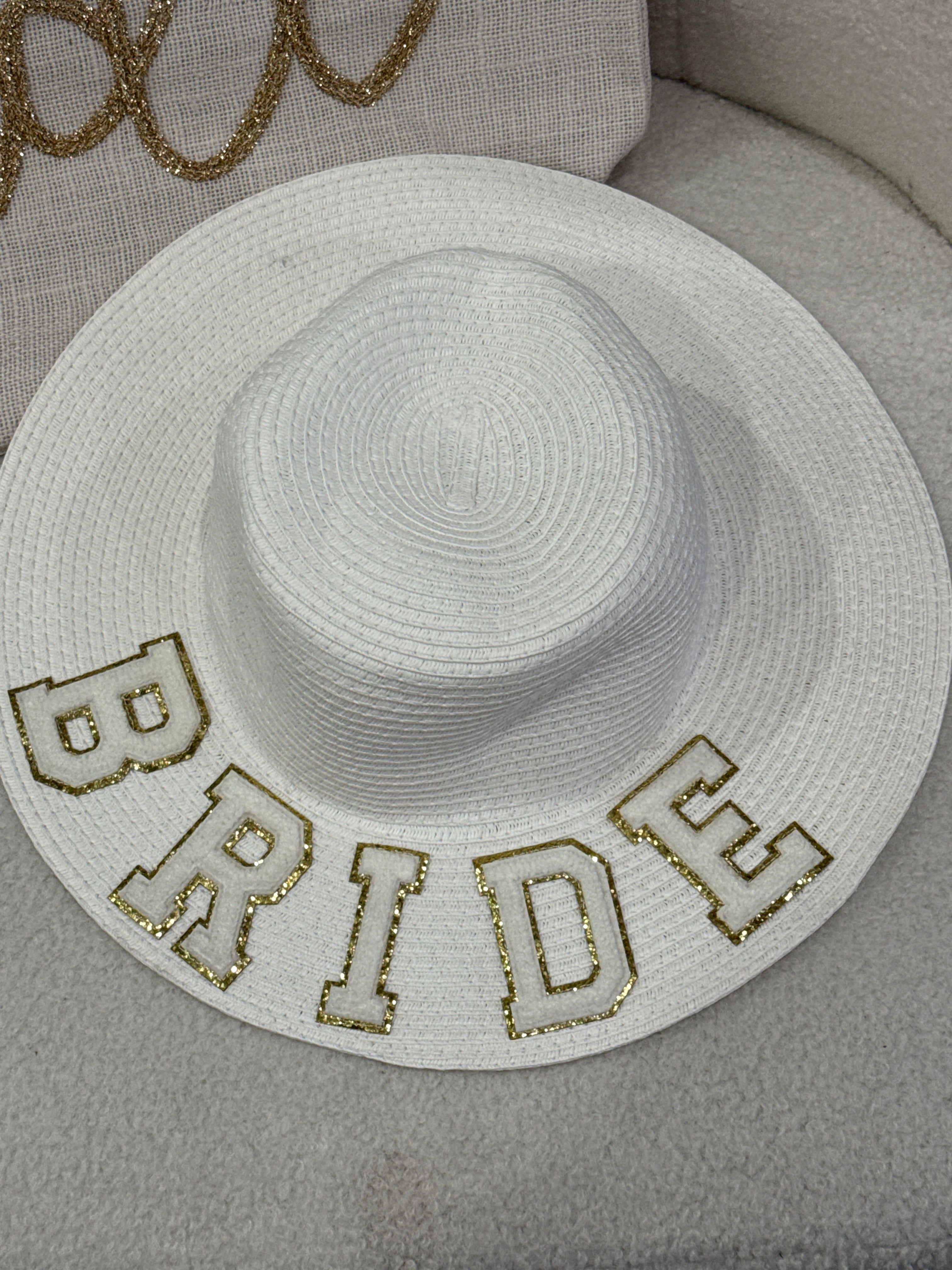 Bride Sun Hat-How Cute is That? Boutique