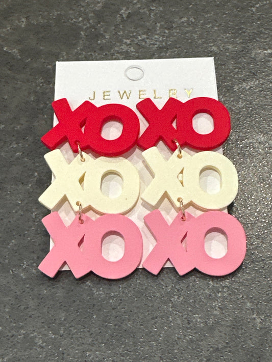 XOXO Valentine Earrings