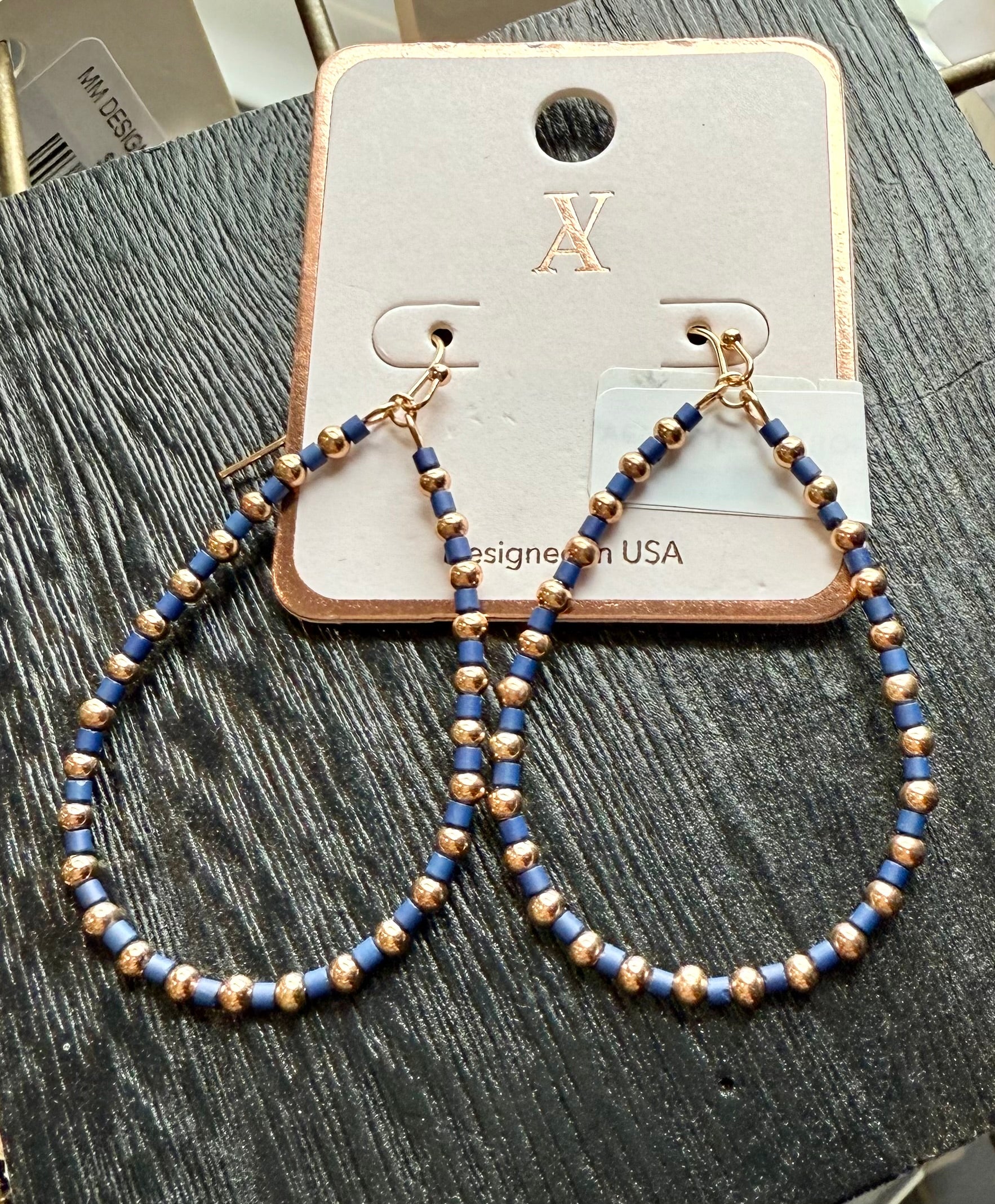 Beaded Drop Earrings-How Cute is That? Boutique