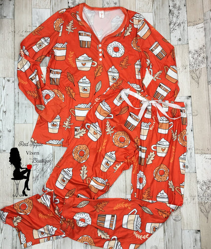 Pumpkin Spice Pajamas