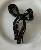Polka Dot Bow Shaped Claw Clip-How Cute is That? Boutique
