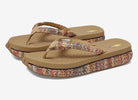 PALAU SYNTHETIC RAFFIA LOW THONG SANDAL-How Cute is That? Boutique