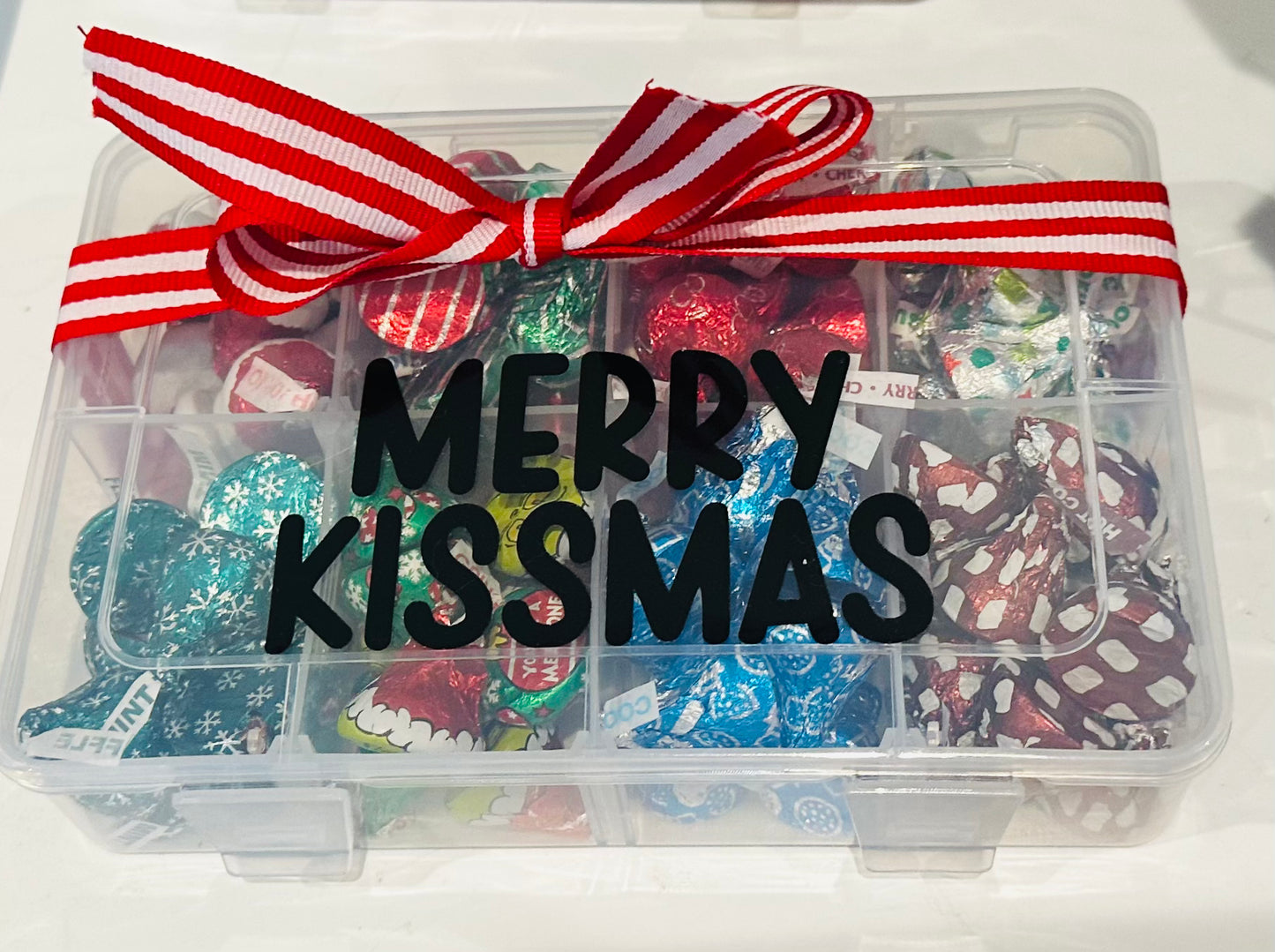 Candy Snackle Box- Merry Kissmas