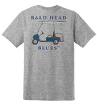 Island Tee - Short Sleeve Golf Cart - Heather Grey-How Cute is That? Boutique