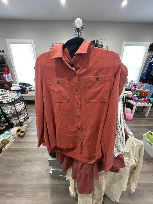 Lewis Shirt - Rust Color